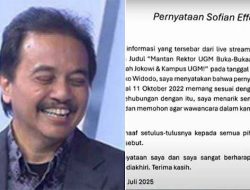 Roy Suryo Heran Prof Sofian Effendi Cabut Pernyataan Soal Ijazah Jokowi: Ada Tangan-tangan Jahat