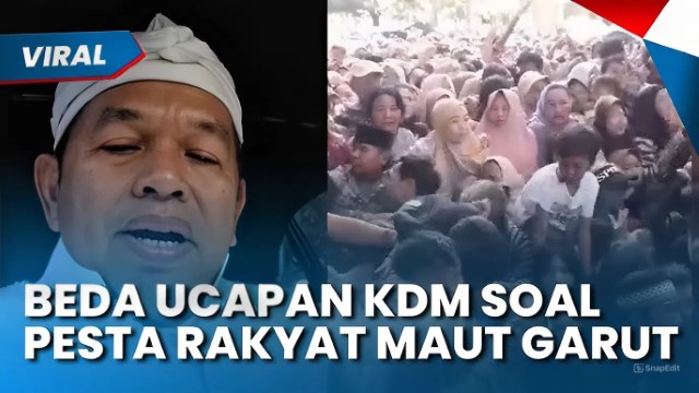 KDM Gubernur Manipulatif? Pesta Rakyat Telan 3 Nyawa, Kebohongan Dedi Mulyadi Terkuak Lewat Kontennya: Makan-Nonton Sepuasnya!