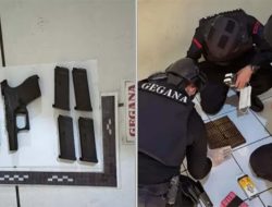Heboh! Koper Milik WNA Filipina di Pasar Minggu Berisi Senjata Api, Ratusan Peluru, dan Granat