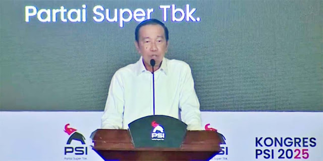 Dukungan Penuh, Jokowi Siap Kerja Keras untuk PSI