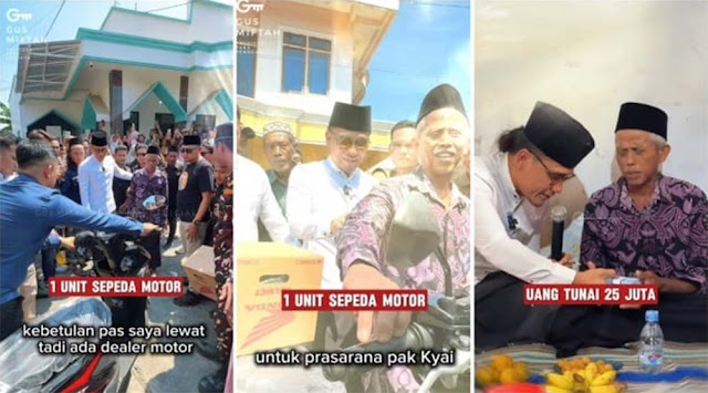 Guru Madrasah di Demak yang Didenda Digaji Rp 100 Ribu per Bulan, Tangis Gus Miftah Pecah