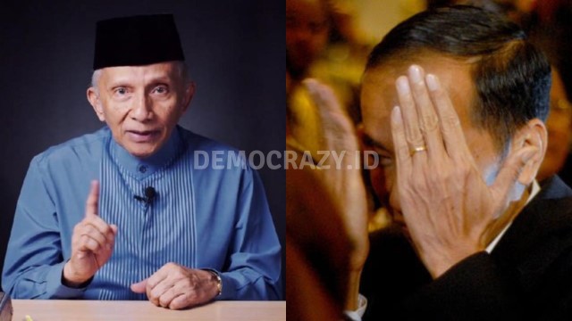 Amien Rais Sentil Jokowi: Selamat Lolos dari Ijazah Palsu, Tapi Dosa Korupsi Anakmu Menanti!