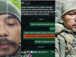 Memohon Dipulangkan dari Rusia, Eks Marinir TNI AL Satria Arta Kumbara Akui Terjebak, Chat Anak Bikin Sedih