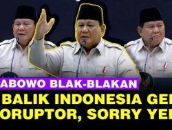Kata Prabowo: Isu Indonesia Gelap Merupakan Rekayasa Dari Koruptor, Mereka Bayar Massa Untuk Demo!