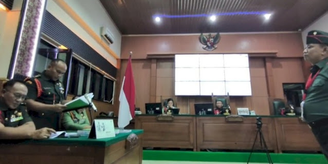 Kopda Bazarsah Dituntut Hukuman Mati Karena Tembak Tiga Polisi di Arena Sabung Ayam Way Kanan