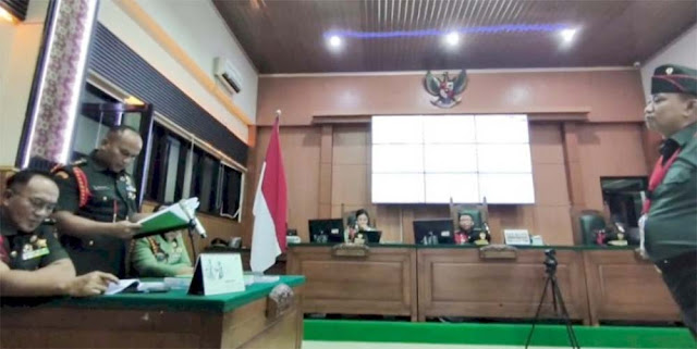 Tembak Tiga Polisi di Arena Sabung Ayam Way Kanan, Kopda Bazarsah Dituntut Hukuman Mati