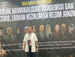 Jokowi Diperiksa di Solo, Roy Suryo Cs hingga Abraham Samad Gelar Deklarasi Perjuangan di Jakarta