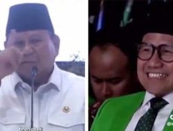 Heboh Umpatan Brengsek Prabowo Gegara Tak Disediakan Kopi, Cak Imin Kepergok Nyengir!
