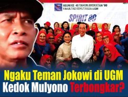 VALID! Sosok Mulyono Ngaku Teman Jokowi di Reuni UGM Ternyata Si Wakidi Calo Tiket Bus Terminal, Peserta Bayaran Reuni Palsu?