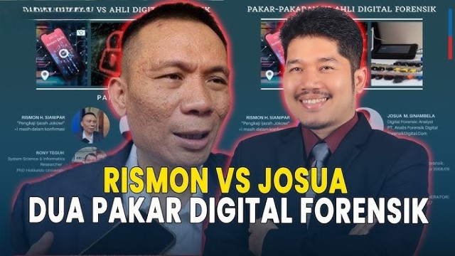 UPDATE! Pertarungan Ahli Forensik Digital di Kasus Ijazah Jokowi, Rismon Skakmat Lewat Insiden Besar Dunia