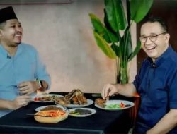Lagi Makan, Anies Baswedan Ditodong Tretan Muslim: Lebih Enak Program MBG Prabowo?