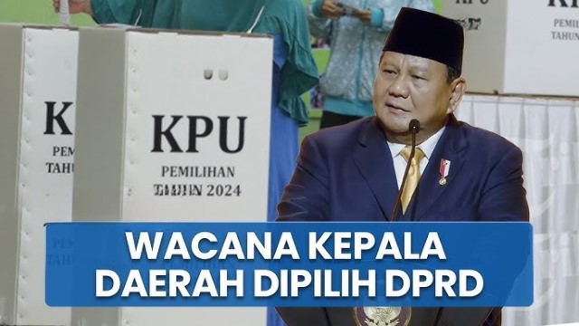 Pengamat: Kalau Kepala Daerah Dipilih DPRD, Sekalian Saja Presiden Dipilih MPR!
