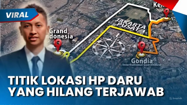 MISTERI Hilangnya HP Arya Daru: Terlacak Terakhir di Grand Indonesia hingga Pesan Salah Kirim