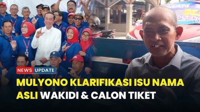 Klarifikasi Mulyono Teman Kuliah Jokowi, Benarkah Nama Aslinya Wakidi dan Jadi Calo Tiket Bus?