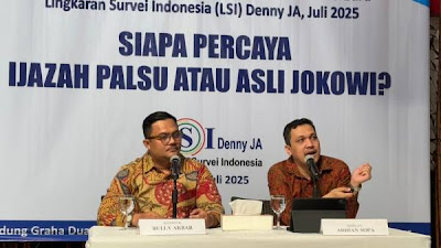 Survei LSI Denny JA: 51,7 % Pemilih Anies Tak Percaya Isu Ijazah Palsu Jokowi