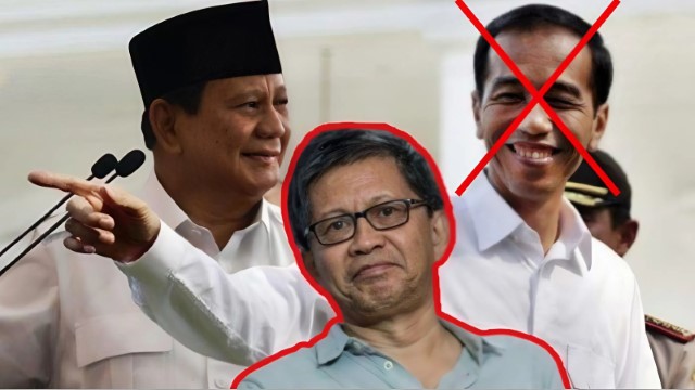 Rocky Gerung: Pengaruh Jokowi Kini Semakin Melemah, Prabowo Mulai Dengarkan Kegundahan Publik!