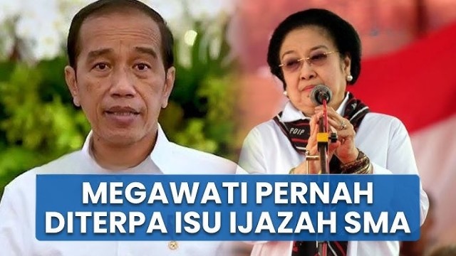 Jokowi Dituduh Ijazah Palsu, Megawati Pernah Bernasib Sama, Dipersoalkan Lulusan SMA