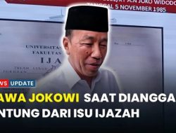 Jokowi Tertawa Dituduh Untung Dari Isu Ijazah Palsu: Kalau Mau Saya Diuntungkan, Buatlah Gaduh Terus!