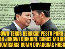 Prabowo Diwanti-Wanti Waspadai Serangan Balik Jokowi!