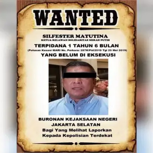 Patuhi Putusan MA, Silfester Matutina Harus Ditangkap!