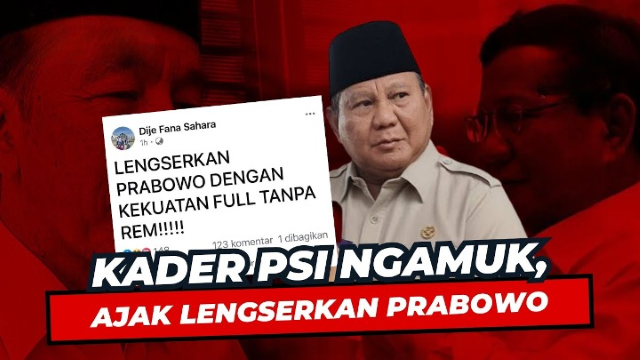 Mulai Berani! Pasca Amnesti dan Abolisi, Politikus PSI Serukan Pelengseran Prabowo