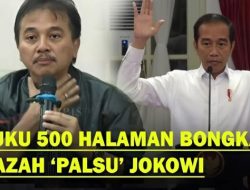 UPDATE! Roy Suryo Cs Bocorkan Isi Buku 500 Halaman Yang Akan Kuliti Habis Kasus Ijazah Jokowi