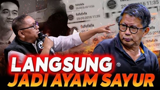 Babak Belur! Rocky Gerung Dipermalukan Pitra Romadoni Dalam Debat Panas di Rakyat Bersuara