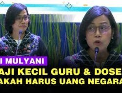 Sri Mulyani Buka Opsi Gaji Guru Tak Pakai Uang Negara? Publik Geram!