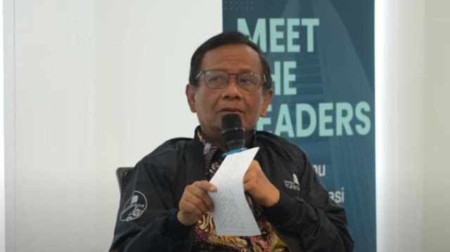 Dapat Info Silfester Lulusan Universitas Tertutup, Mahfud MD: Artinya Universitasnya Sudah Ditutup