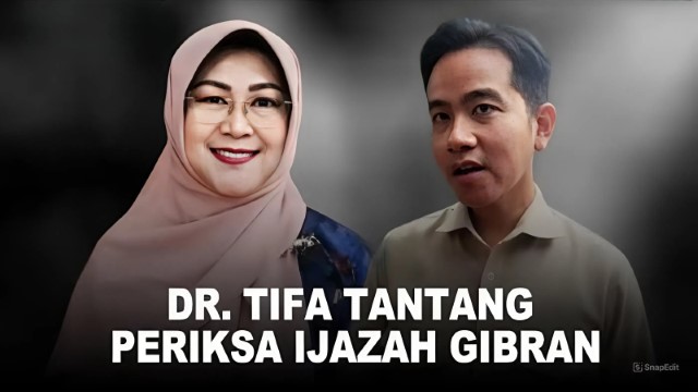 Alamak! Usai Jokowi, Kini Dokter Tifa Ungkit Ijazah SMA Gibran: Cuma Punya Surat Setara SMK?