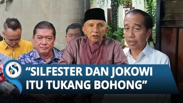 Kata Amien Rais: Jokowi dan Silfester Satu DNA, Suka Berbohong!