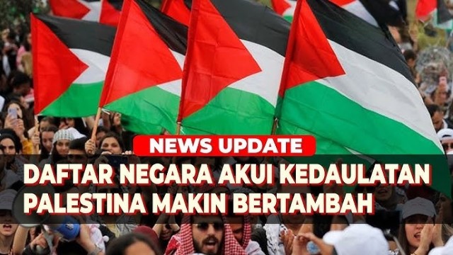 UPDATE! 148 Negara Kini Akui Palestina, Siapa Saja & Manapula Yang Tidak?
