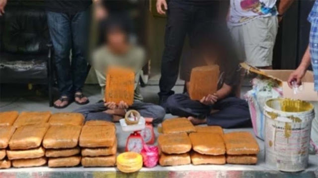 Bisnis Haram 2 Alumni UIN Suska, Simpan Puluhan Kg Ganja di Gedung Kegiatan Mahasiswa