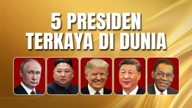 10 Pemimpin Terkaya di Dunia, Salah Satunya Memiliki Kekayaan Senilai Rp3.227 Triliun!