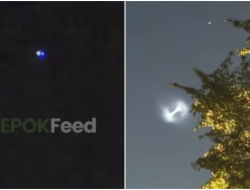 Viral Penampakan UFO di Depok: Warnanya Biru, Pesawat atau Layangan?