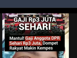 Gaji Anggota DPR Tembus Rp3 Juta Per Hari, Warganet Bandingkan dengan Nasib Guru Honorer