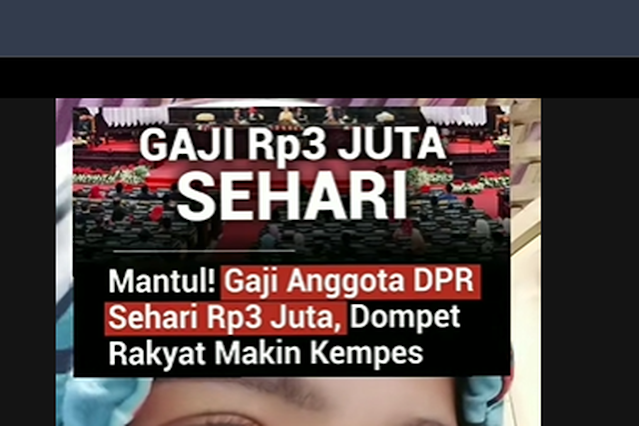 Gaji Anggota DPR Tembus Rp3 Juta Per Hari, Warganet Bandingkan dengan Nasib Guru Honorer