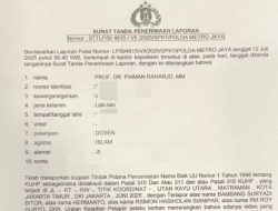Paiman Laporkan Beathor Cs Terkait Tuduhan Cetak Ijazah Jokowi