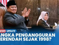 Prabowo Klaim Pengangguran di Indonesia Terendah, Faktanya Tertinggi di ASEAN!