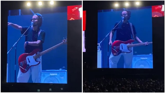 Viral Bassist .Feast Emosi Lihat Polisi Pukuli Penonton Kibarkan Bendera One Piece: 1312 F**k You!