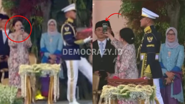 VIRAL! Sikap Puan Maharani Asyik Main HP di Momen Sakral HUT RI Banjir Kecaman Publik