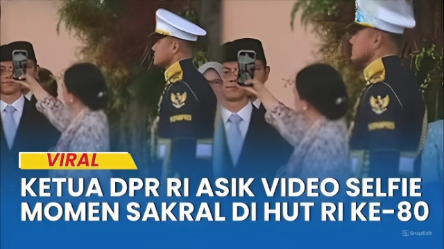Puan Maharani Tuai Kecaman Usai Asyik Selfie di Tengah Upacara HUT RI ke-80: Bikin Malu!