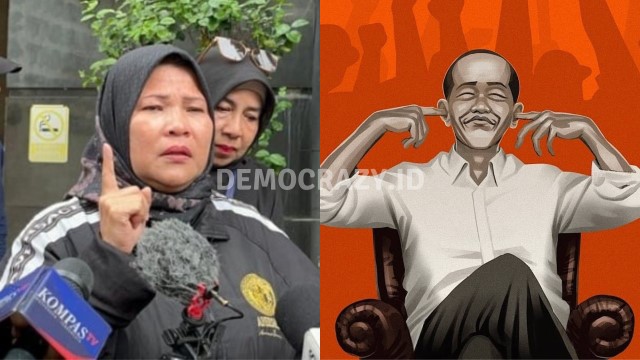 Emak-Emak Heran Ikut Diperiksa Polisi, Curhatan Meryati: Negara Jadi Gaduh Gara-Gara Jokowi!