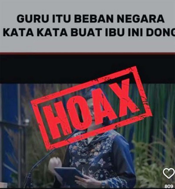 Sri Mulyani: Saya Tak Pernah Nyatakan Guru sebagai Beban Negara