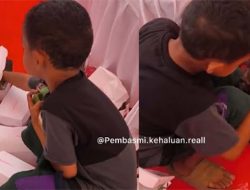 Pilu di Hari Kemerdekaan: Viral Video Bocah Pungut Sisa Snack Pejabat, Publik Sindir Uang Pajak
