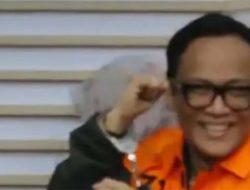 Noel Ebenezer Pakai Rompi Oranye Tahanan KPK