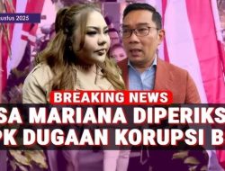 TERUNGKAP! Lisa Mariana Akui Terima Aliran Duit Korupsi Dari Ridwan Kamil: Uangnya Untuk Anak