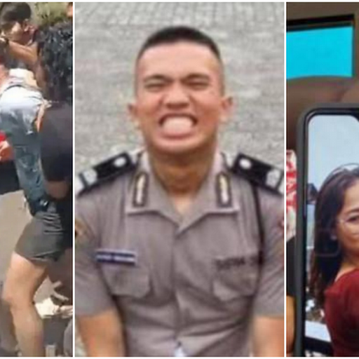 Beredar Video Penangkapan Bripda Alvian Sinaga, Polisi Buron Bakar Pacarnya Putri Apriyani
