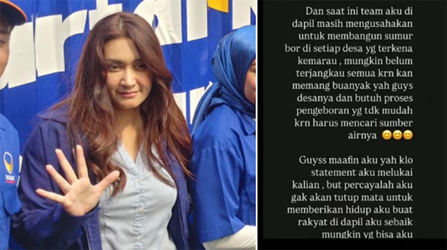 Habis Nyakitin Rakyat, Nafa Urbach Minta Maaf Soal Dukungan Tunjangan Rumah DPR Rp 50 Juta