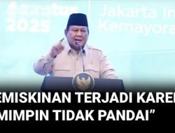 Prabowo Sebut Kemiskinan Akibat Pemimpin Tak Pandai, Publik Beri Reaksi Menohok!